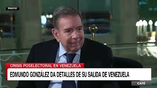 Edmundo González Urrutia en entrevista en CNN desde Madrid sobre su exilio [upl. by Augustus82]