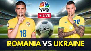 EURO 2024 LIVE Romania vs Ukraine Match LIVE Score  Euro 2024 Group E Match  Ukraine News  N18G [upl. by Houser]