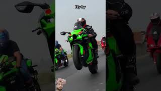 Isko Bolte h Flyby🚀💚z900rider​ ninja​ khushi​ superbike​ zx10r​ zx10rlove​ motorcycle​ z900​ [upl. by Sisi]