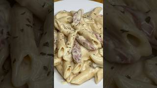 CREAMY PENNE PASTA FILIPINO STYLE pennepasta filipinocarbonara thegreatsavorph [upl. by Dranyl128]