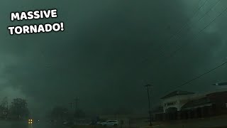 Deadly Tornado Strikes Arkansas Town [upl. by Gersham]