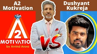 A2 Motivation vs Dushyant Kukreja  Youtubers Comparison shorts a2motivation I dushyantkukreja [upl. by Hammer]