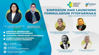 Simposium dan Launching Formularium Fitofarmaka [upl. by Badger]