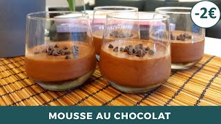 Recette de Mousse au Chocolat  Facile et Inratable [upl. by Trixy775]