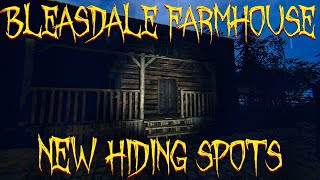 UPDATED Hiding Spots on Bleasdale Farmhouse v0611  Phasmophobia [upl. by Matronna]