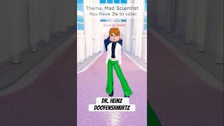 Dr Heinz Doofenshmirtz in DTI robloxedit roblox phineasandferb dresstoimpress disney robloxdti [upl. by Manvil548]