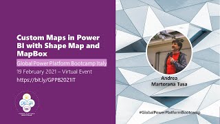 ITA  Custom Maps in Power BI with Shape Map and MapBox [upl. by Mutz]