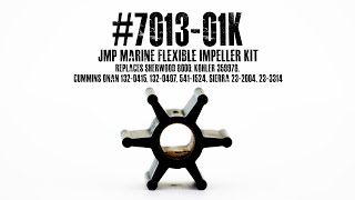 701301K JMP Marine Flexible Impeller Kit [upl. by Avehsile]