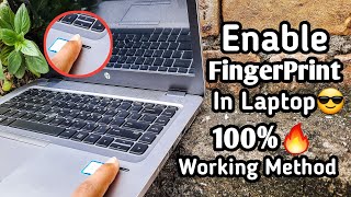 How To Enable FingerPrint In Laptop [upl. by Yborian]