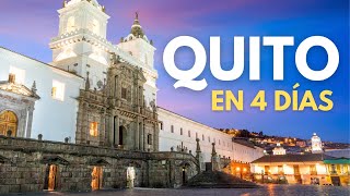 QUITO Ecuador en 4 días 🇪🇨 Qué hacer y Lugares a visitar [upl. by Nelag601]