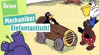 Petzi repariert ein Auto amp Ratefilm Kipplaster  Der Elefant  WDR [upl. by Ahsaei]