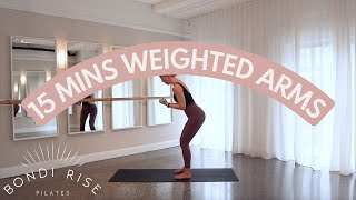 15 MINS ARMS WITH WEIGHTS [upl. by Leunad808]