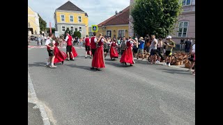 Krebspolka Auftritt beim Bauernmarkt in Thaya [upl. by Sankey640]