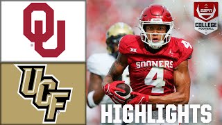 Oklahoma remains UNDEFEATED 😤  Oklahoma Sooners vs UCF Knights  Full Game Highlights [upl. by Ise9]