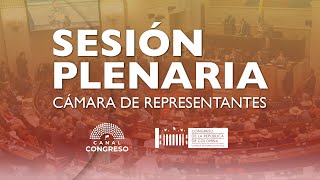 Plenaria Cámara de Representantes Debate y Votación Reforma Política  06112024 [upl. by Andromede]