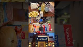 Nandos NandosADS nandos nandoschicken nandosperiperichicken lahore restaurant food [upl. by Dwane]