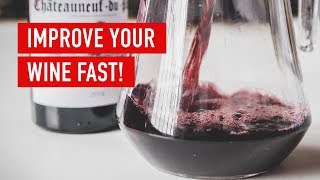 How to improve your wine  Decanting  Wine Basics  Virgin Wines [upl. by Jak]