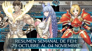 Resumen semanal de Fire Emblem Heroes 29 Octubre al 04 Noviembre de 2024 FEH [upl. by Noremac]