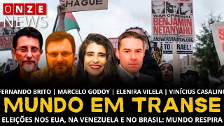 Onze News  Mundo em transe eleições nos EUA na Venezuela e no Brasil mundo respira [upl. by Nonah215]