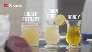 Get Set Cook  Immunity Booster Cold Lemon Ginger Tea  Dawlance Blender DWTB 510W [upl. by Hurleigh]