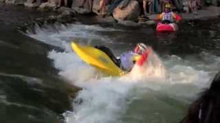 Freestyle Playboating Kayak Tricks Fibark 2012 Finals [upl. by Toma853]