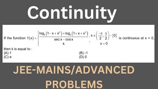 Continuity amp Differentiability Class 12 most important questions CBSE ISCJEEMain  NDA2023Math [upl. by Joaquin]