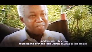 Developmentalism amp Welfarism  Dr Julius Nyerere [upl. by Hedelman]