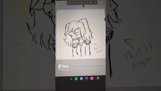 first vid yayy after I post a few videos Ill make a video about my ocs shorts art oc [upl. by Liddy]