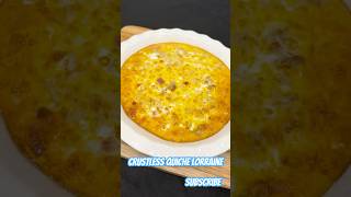 CRUSTLESS Quiche Lorraine See description for Keto amp Paleo opt keto lowcarb steamoven paleo [upl. by Ynnelg]