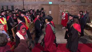 Keele University Graduation 18th January 2023 1100am [upl. by Swehttam]