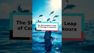 The Shy Dolphins Leap of Courage in Kaikoura shorts [upl. by Thomajan]