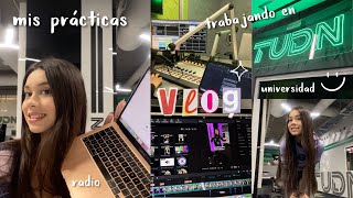 MIS PRÁCTICAS EN TUDN Trabajando en la radio✰ [upl. by Seto]