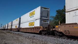 NS Virginian Heritage Unit SD70ACe on BNSF 7892 [upl. by Ahsaten]