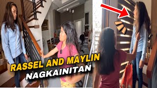 MAYLIN AND RASSEL NAG KAINITANMAYLIN BUHAY REYNA SA BAHAY TRES MARIAS INALILA [upl. by Ahkihs]