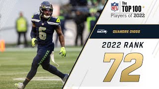 72 Quandre Diggs S Seahawks  Top 100 Players in 2022 [upl. by Enomad]