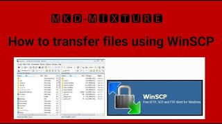 Install winSCP and transfer file from windows to Virtual Machine [upl. by Koerner]