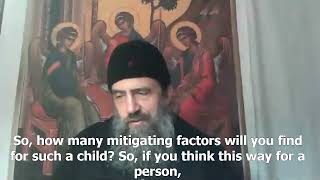 F Savvas the Athonite Dealing with bad behavior [upl. by Rhoades]