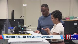 Connecticut voters approve absentee ballot amendment [upl. by Krawczyk396]