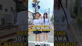 Soyeon dan Yuqi GIDLE tertawa melihat Cube bangkrut kpop shorts [upl. by Danell]