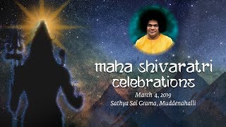 Celebrating Maha Shivaratri Live from Muddenahalli  04 March 2019 Morning [upl. by Goines]