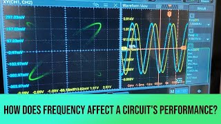 frequenza influisce sulle prestazioni del circuito Prova Oscilloscopio frequenza oscilloscope [upl. by Neeliak]