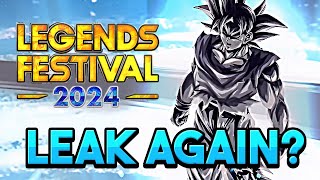 Did THEY LEAK Ultra Instinct Goku AGAIN Dragon Ball Legends Festival [upl. by Marlene]