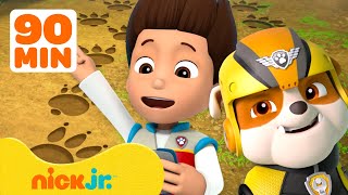 PAW Patrol Finds Everything Thats Missing w Rubble  90 Minutes  Nick Jr [upl. by Travax]