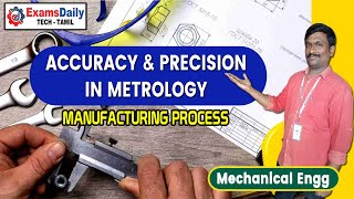 Accuracy amp Precision In Metrology  Manufacturing Process  Mechanical Engineering Online Classes [upl. by Rainger]