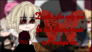 death is the only end for the villianess react to Penelope as roxana Requested [upl. by Annwahsal]