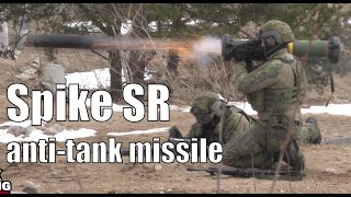 Rafael Spike SR AntiTank Missile Launch  Finnish Army Demonstration [upl. by Sapphira]