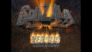 GameCube Longplay 043 Godzilla Destroy All Monsters Melee US [upl. by Chaille]