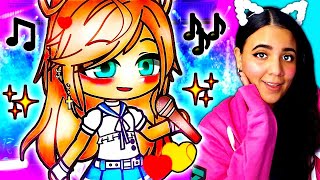 🎵🎤✨ IDOL 🎵🎤✨ Gacha Club Musical Mini Movie Reaction [upl. by Ennahtur462]