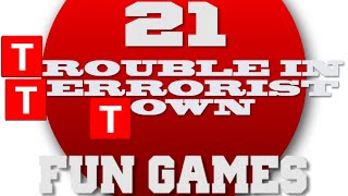 CRUSHED BY DOOR  Trouble In Terrorist Town Fun Games 21 [upl. by Ardnama656]