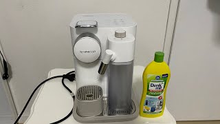 Delonghi Kaffeemaschine Nespresso Gran Lattissima  Bakimi nasıl yapılır  DescalingEntkalken [upl. by Deer]